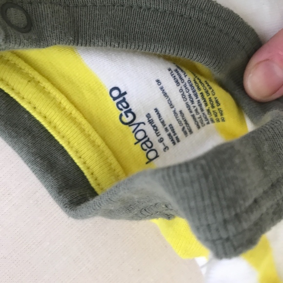 Baby Gap Striped Bodysuit - Picture 7 of 7